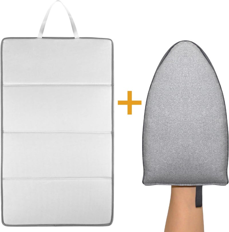 Shouken Steamer Board for Clothes with Ironing Glove,Stand for Steaming Clothes,Steamer Pad,Hanging Ironing Board,Steamer for Clothes,Hanging Steam Iron Pad - Image 2